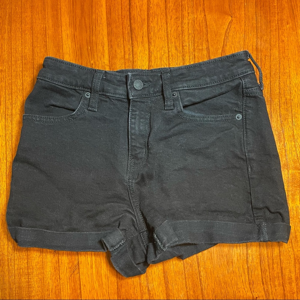 Wild fable high rise short rolled jean shorts